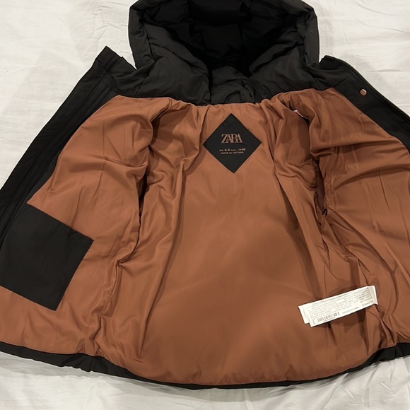 Zara girls-down puffer jacket size 2-3! NEW! - Picture 5 of 9
